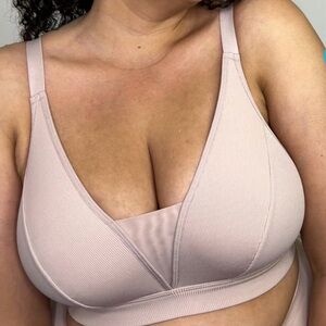 Snag Bra Plus Size 5 Color is Milk Bottle